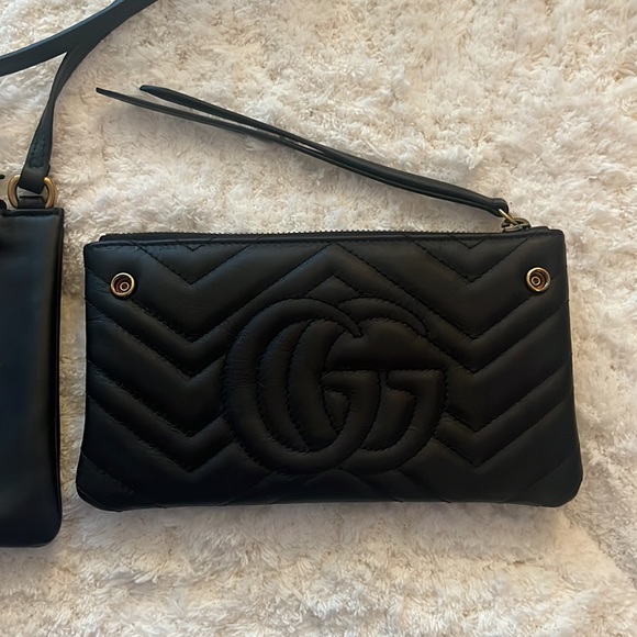 Gucci Marmont Crossbody with attached pouch. New! - Picture 7 of 13
